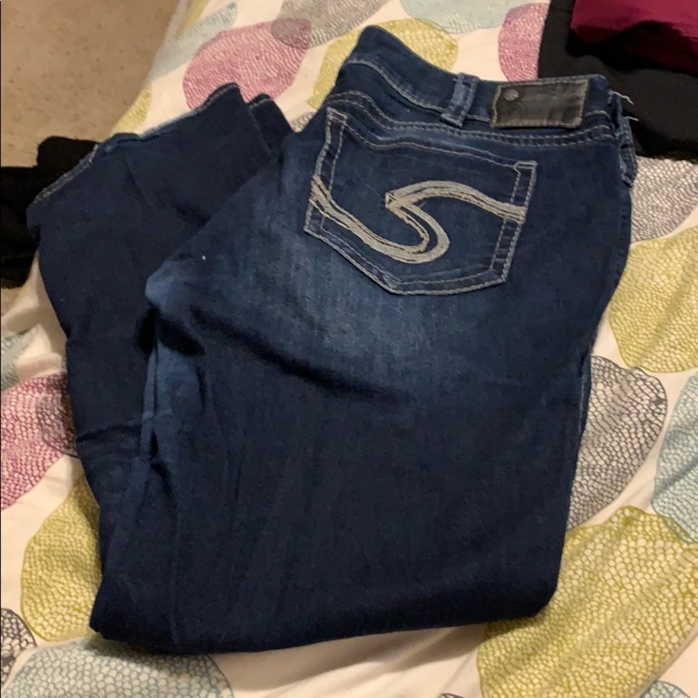 Silver jeans